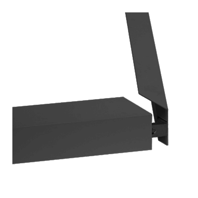 OPBOUW CLICKFRAME | 120X30 | ZWART | BACK- EN SIDE-LIT - Afbeelding 2